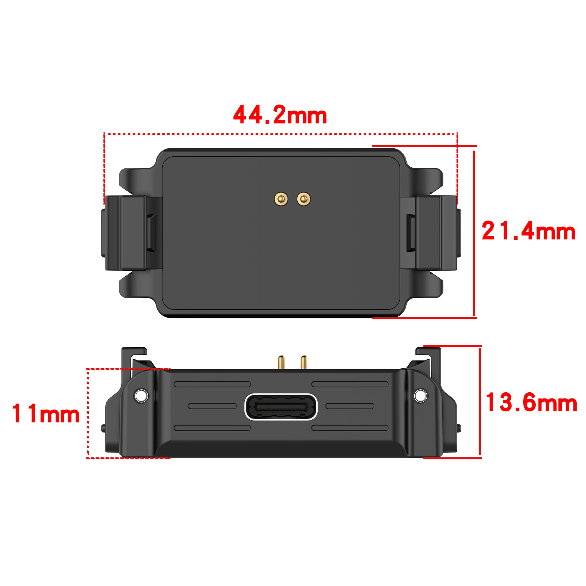 

Cold Shoe Mounts for DJI Osmo Nano Camera Quick-Release Charging Adapter Base