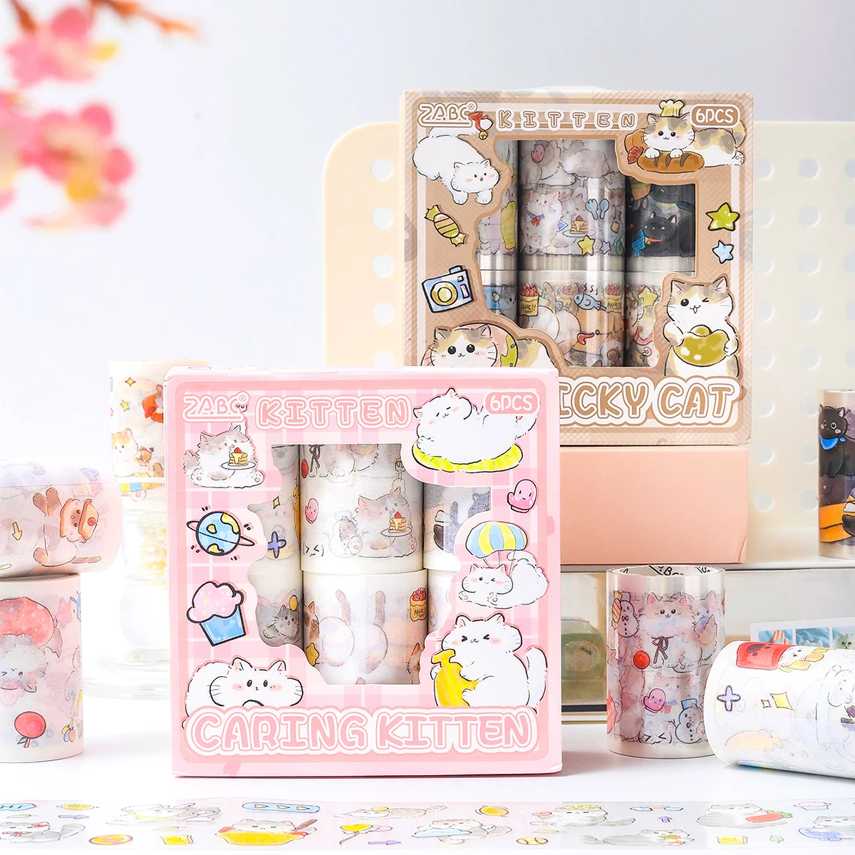 6 Rolls/Box Cat-The…