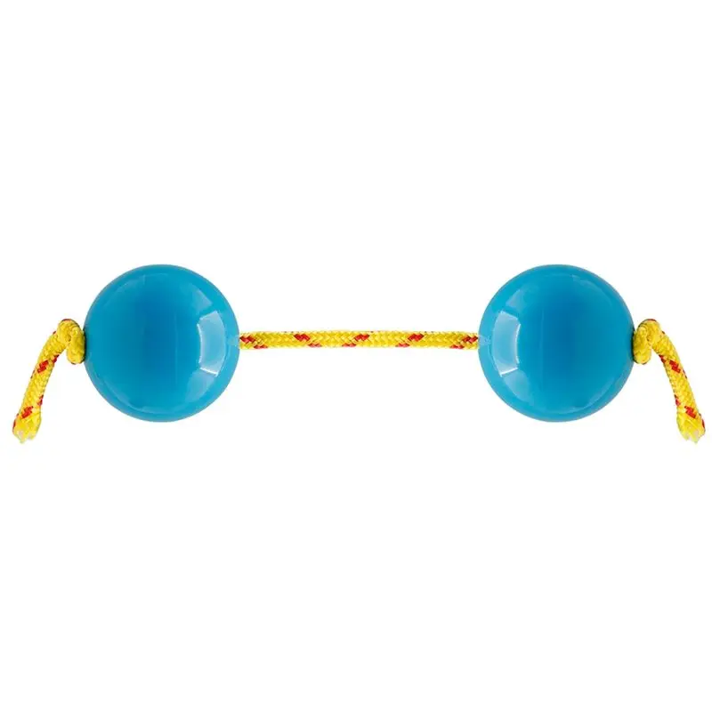 

CYGJ-1 Pair Rhythm Sand Ball ABS+Climbing Rope Sand Egg Band Accompaniment Baby Early Education Husband