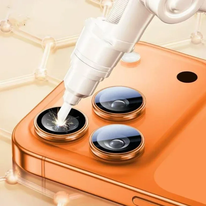 2-3 قطعة حماية عدسة الكاميرا آيفون 17 16 15 برو ماكس 14 زائد 13 12Mini 17 الهواء الزجاج المقسى حامي ملحق