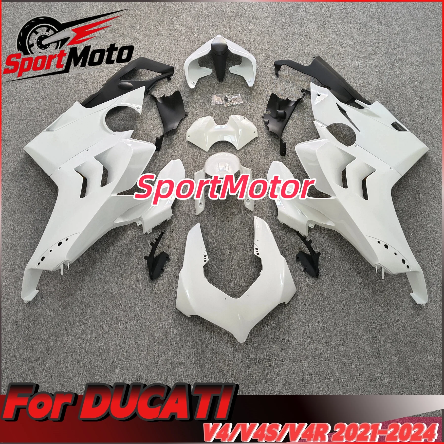Motorcycle Fairings Kit Fit For DUCATI PANIGALE V4 V4S V4R 2021 2022 2023 2024 Bodywork Set Abs High Quality Injection Red Green