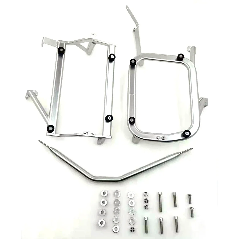 For Honda CRF1000L CRF1100L Africa Twin Quick Release Side Frame Motorcycle Stainless Steel Side Boxs Bracket 2019-2023