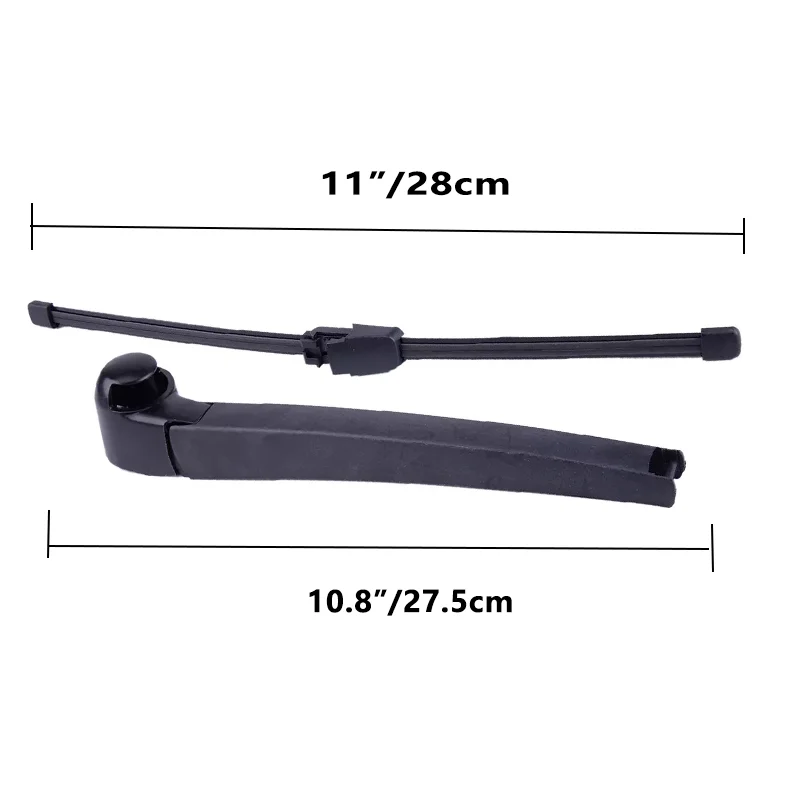 Car Rear Windshield Wiper Arm and Blade for VW Passat B5 B6 and B7 2005 -2014 Seat Leon MK2 Car Window Windscreen Wiper