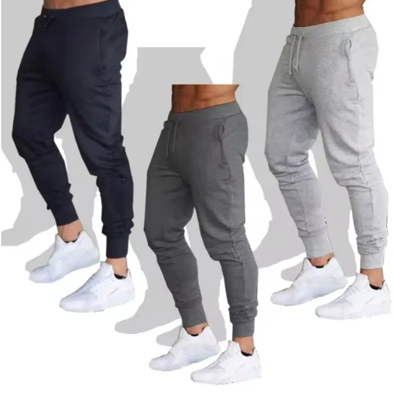 2025 Nueva primavera y verano nuevos pantalones casuales para hombres deportes jogging ropa deportiva pantalones deportivos Harajuku pantalones de calle pantalones elásticos finos