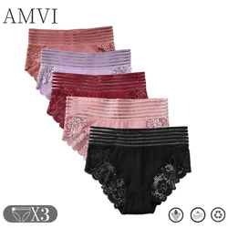 Plus Size Women's Underwear,High Waist Solid Color Women's Panties,Sexy Time Ladies Lingerie,Summer Breathable Women's Trousers