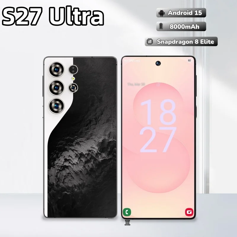 

2025 NEW Pad Tablet PC SMS 27 ultra 7.3 inch HD 4K Android 15 22GB+2TB 8000mAh Battery 4G 5G Dual Sim Card WiFi GPS Google Tab