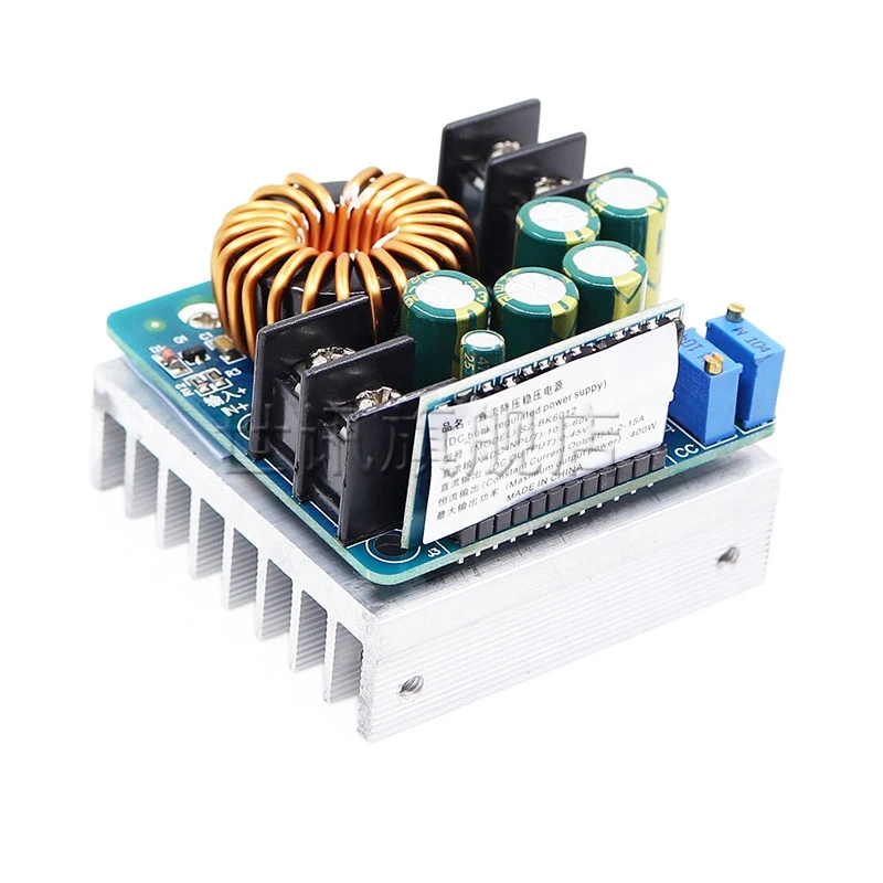 DC-DC 400W High Power Step-down Constant Voltage Constant Current Adjustable Power Board Module 10-60v to 0-45v 15A