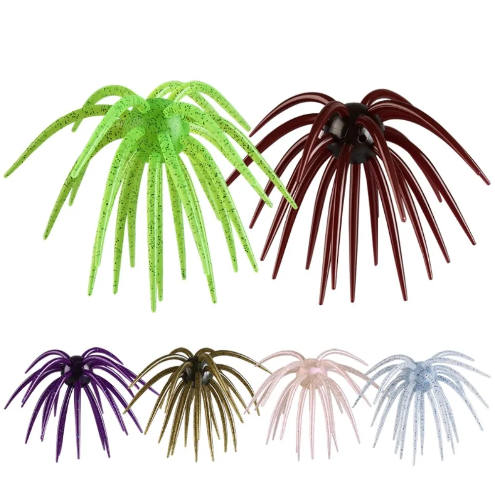 1pc Floating Urchin Soft Bait 13cm 18g For Multi-Color Artificial Sea Urchin Float Fishing Lures For Bass Trout Fishing Tackles