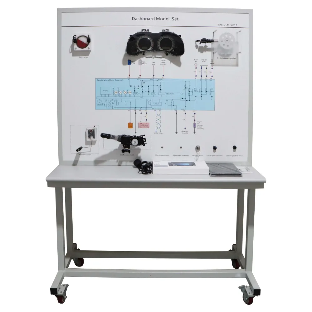 Dashboard Model Set Automotive Training Board Vocational Training Equipment