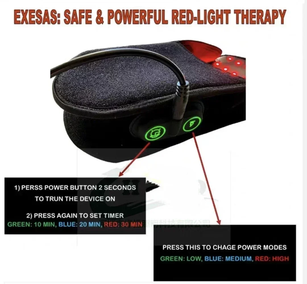 

Red & Infrared Light Therapy Shoe Devices Led Pad Foot Pain Relief Slipper for Feet Massage Health Care Home Use Heating Pad