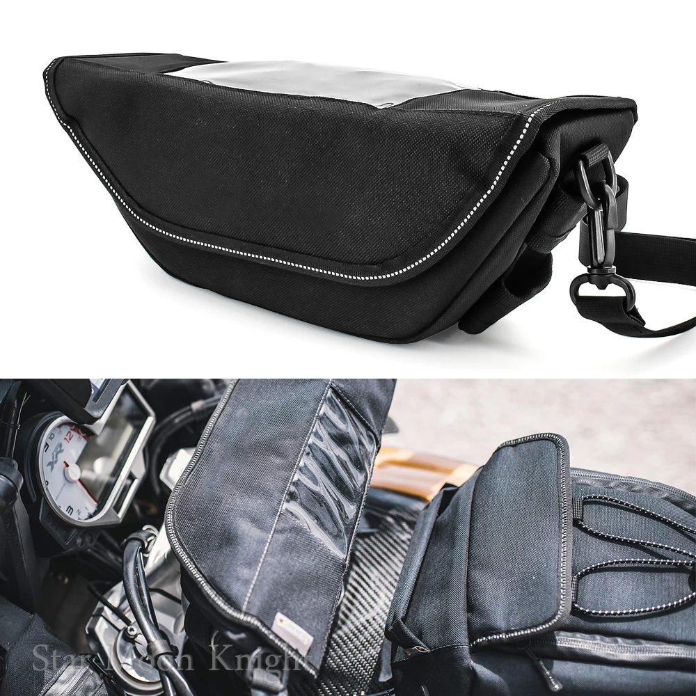 For BMW R1200GS R1250GS ADV F700GS F750GS F800GS F900XR F900R bag modern waterproof motorcycle handlebar travel navigation bag