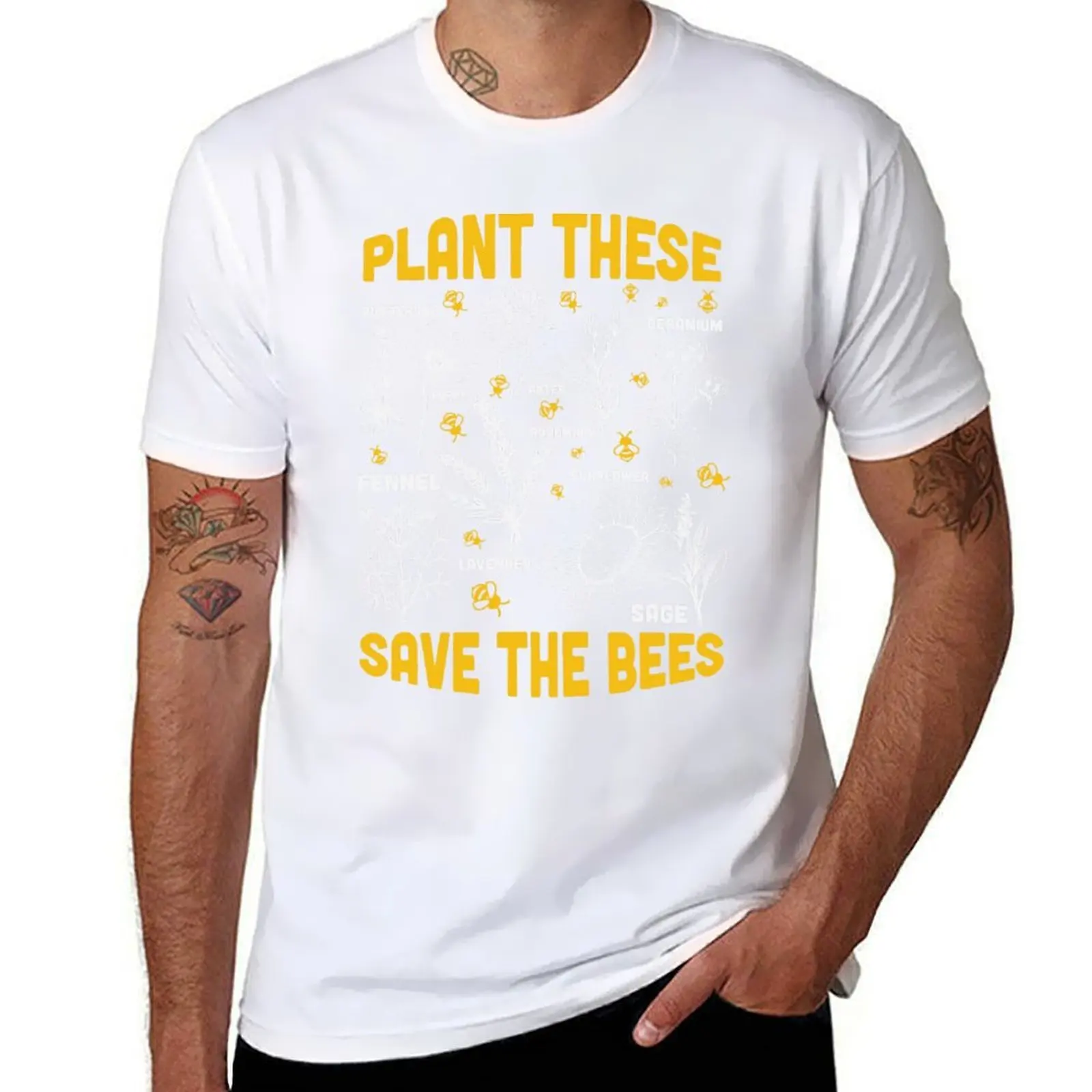 

Plant These, Save The Bees T-Shirt essential t shirt t shirt man luxury T-Shirt