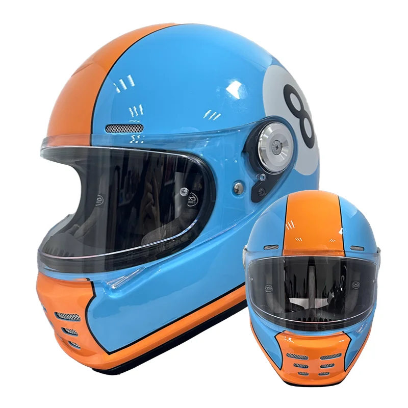 Casco da Moto in Fibra di Vetr - Carbon Fiber Lightweight Motorcycle Helmet recensione e prezzo