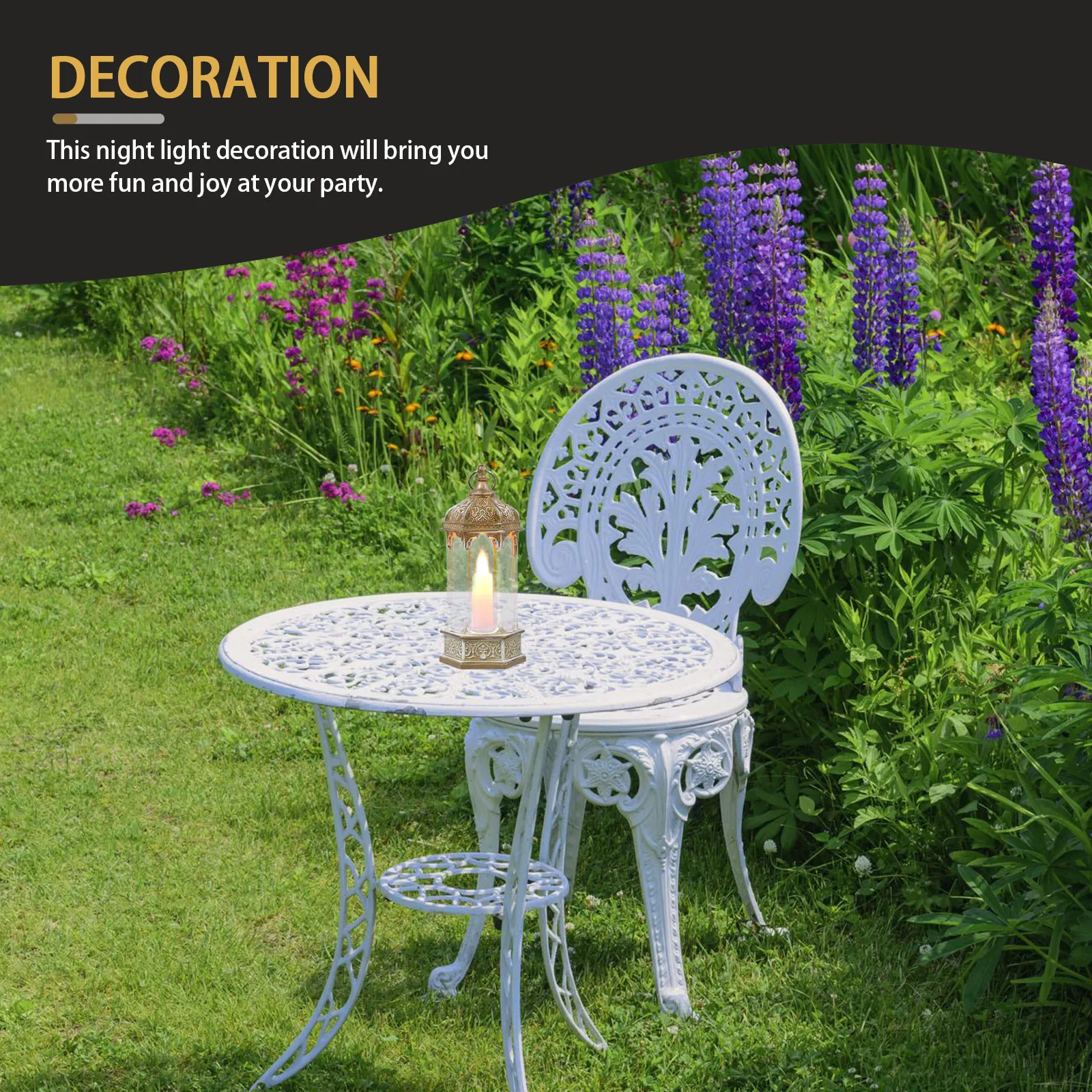 

Ramadan Lantern LED Decorative Night Lamp Creative Indoor Room Light for Ramadan Festival Home Use Creative Night Lamp