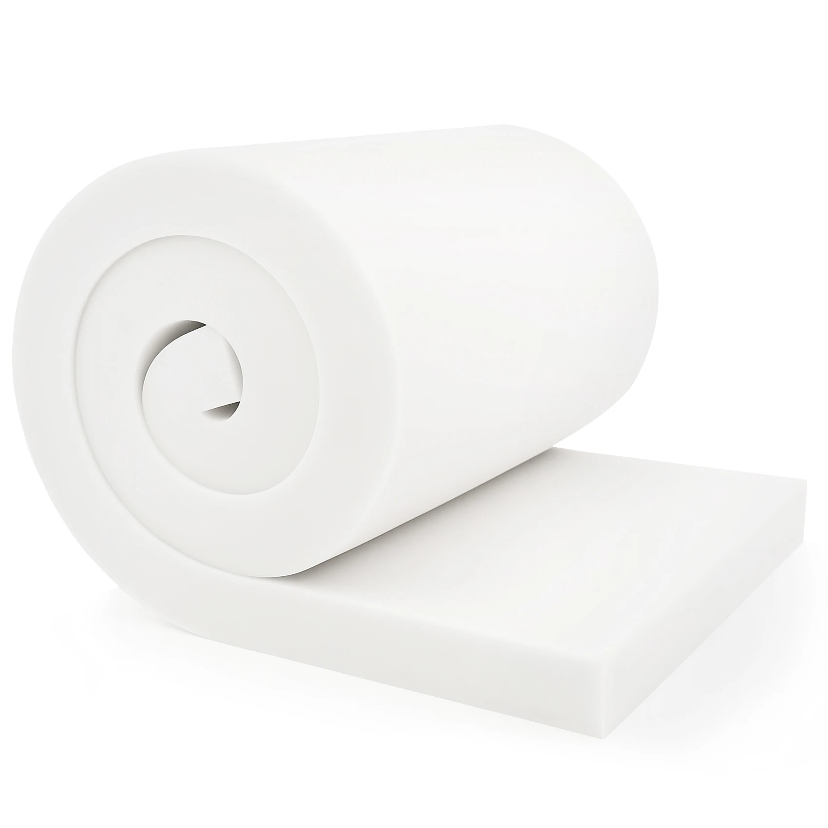 3/4/5/6 inch Thickness Foam Cushion Cuttable Upholstery Foam Pad For Filling Outdoor Furniture Padding Bench Bay Window Cushion