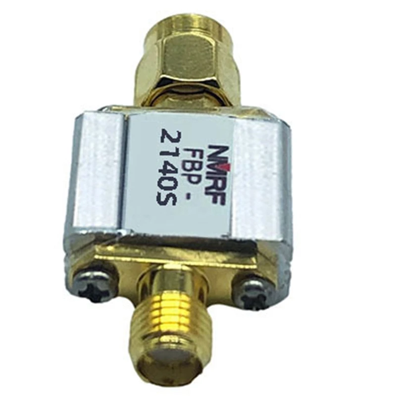 NMRF 1 PCS SAW 2140Mhz With SMA Interface Reduce Noise UMTS 1DB Passband Signal Band Pass Filter