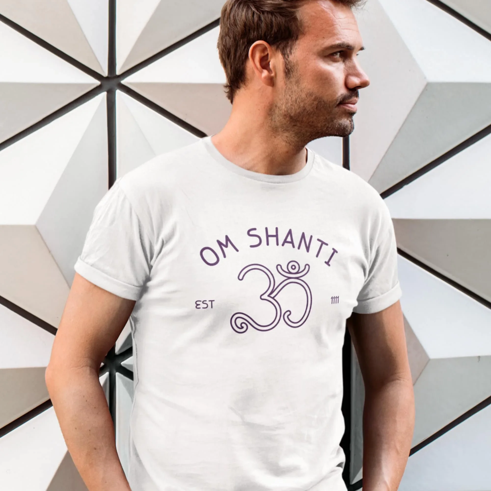 OM T-shirt Om Shanti Spiritual Yoga Hindu Indian Clothing Shiva Shakti Hanuman Ganesh Lakshmi