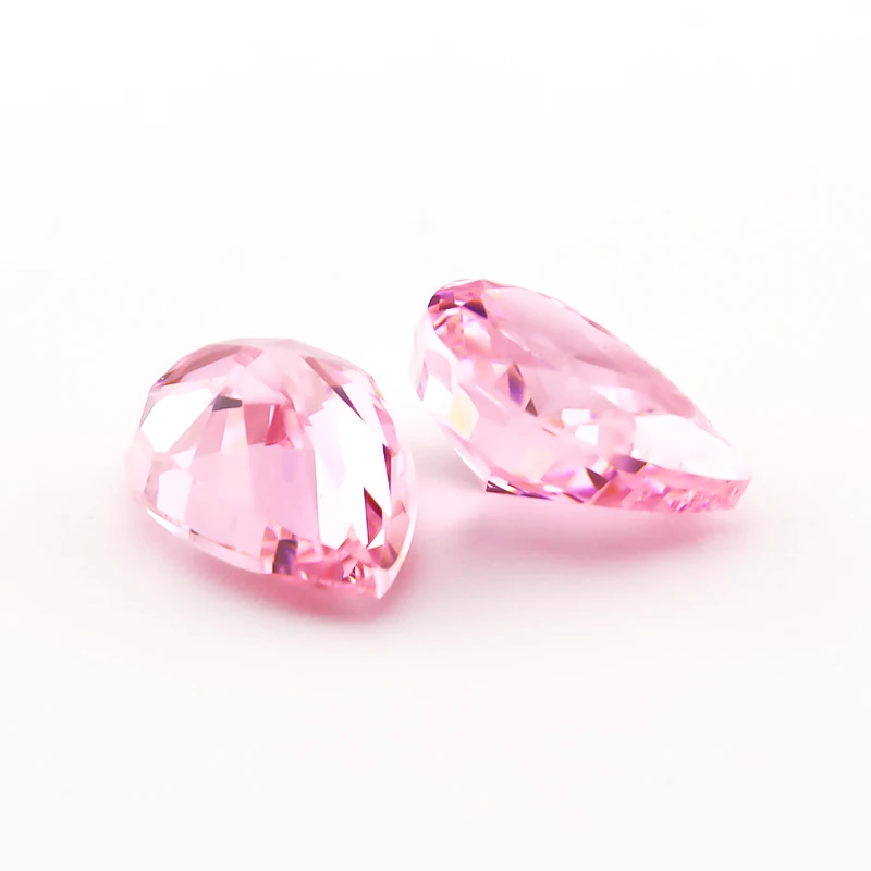 6x8mm Birnenförmige Crushed-Ice-Schliffe Lose CZ-Steine 5A Sortierte Farben Kubische Zirkonia Synthetische Edelsteine für Schmuckherstellung – Detail 4
