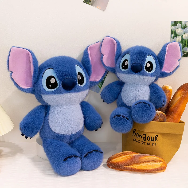 

35-45 см Disney Lilo & Stitch, плюшевые игрушки, аниме, мультяшные плюшевые куклы с длинной ногой, кавайная подушка, детские подарки на день рождения