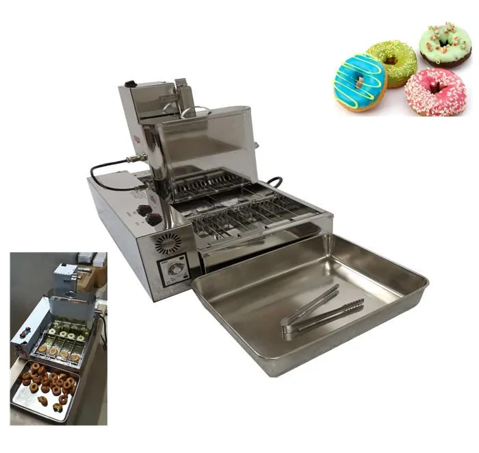 Doughnut Maker/Donut Fryer Stainless Steel Machine 2000W Computer Control Electric Intelligent Donut Making Machine