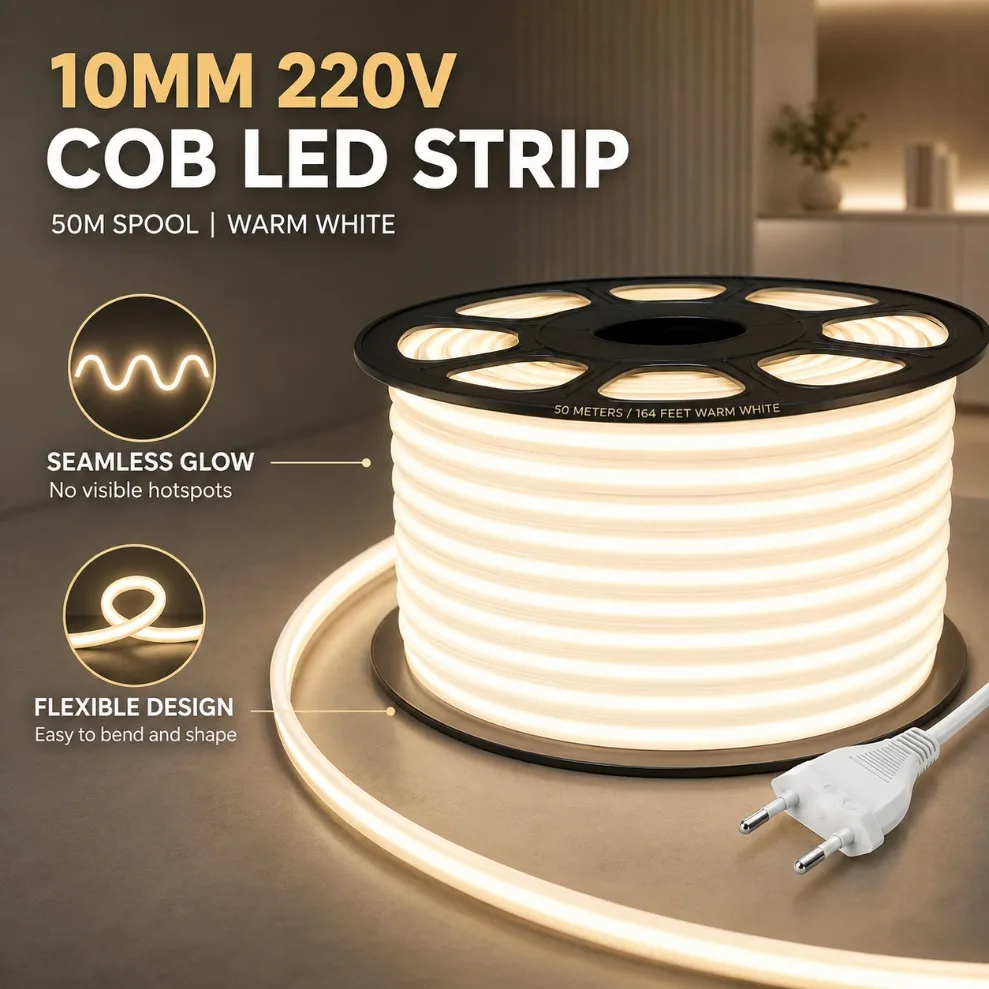 10mm-lens-cob-led-strip-220v-with-ip65-waterproof-silicone-tube-eu-plug-flexible-tape-for-home-outdoor-garden-courtyard-lighting