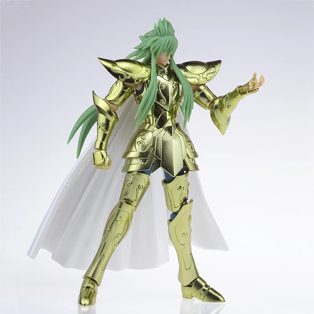 ST Model Saint Seiya Myth Cloth EX Aquarius Degel The Lost Canvas Gold Saint Knights of the Zodiac Saint Figures Model Shinetime