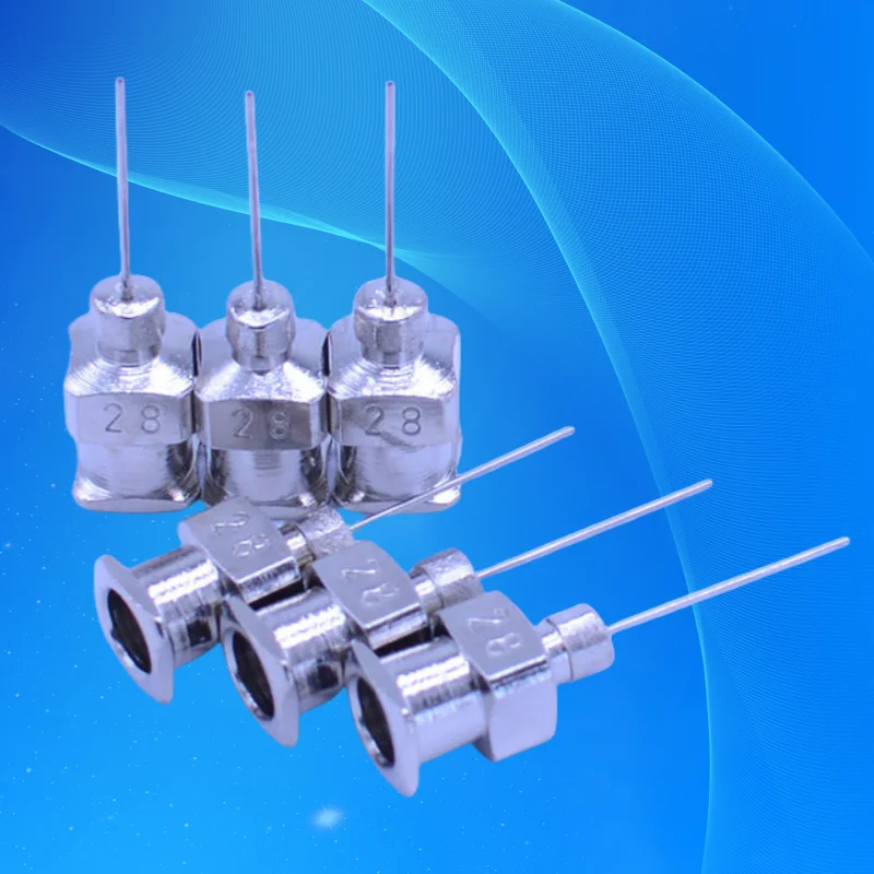 

Бесплатная доставка, 12 шт., 1/2 дюйма, 28G, наконечники-иглы из нержавеющей стали для капельного дозирования