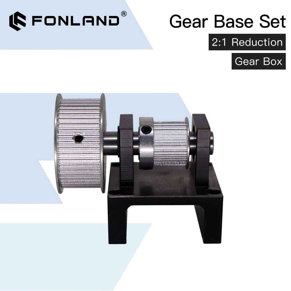 Fonland Getriebe Basis Set Maschine Mechanische Ersatz für Co2 3020 4060 Laser Schneiden Gravur Maschine