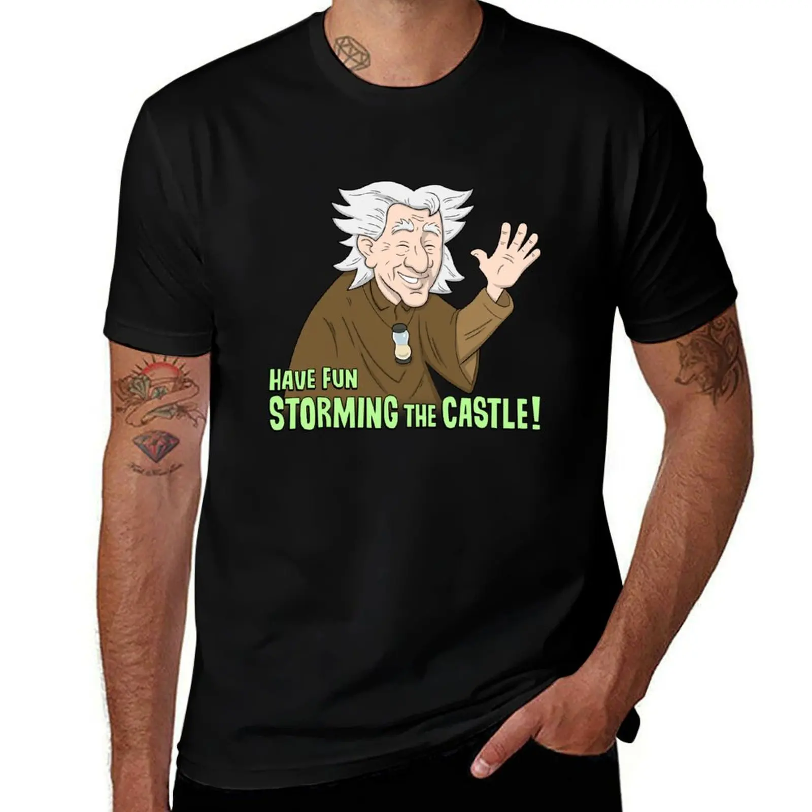 Have fun storming the castle! T-Shirt Quick Dry Sports Short Sleeve Tee T-Shirt