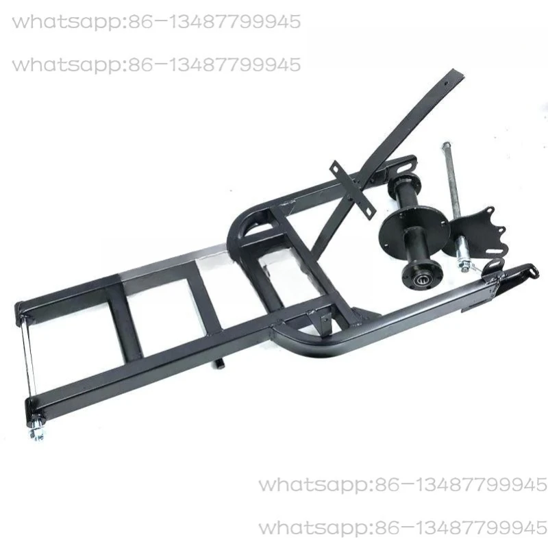 

Self-made modified inverted three-wheeled ATV accessories suspension rear flat fork rear axle rear fork wheel core flange