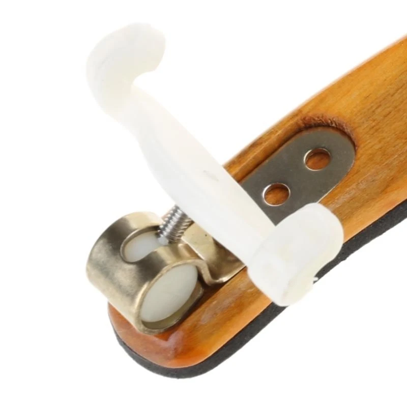 A0KA Violin Shoulder Rest Soft Pad Foldable Adjustable 3/4 4/4 Size Violin Practical Violin Parts, Ergonomic & Comfortable