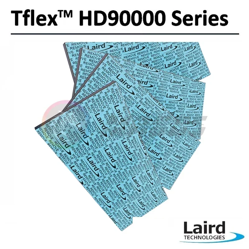 Laird Tflex HD90000 Thermal Conductive Silicone Pads 7.5W/m.k M.2 SSD RTX 3080 3090 GPU Memory Cooling Silicone Grease Gasket