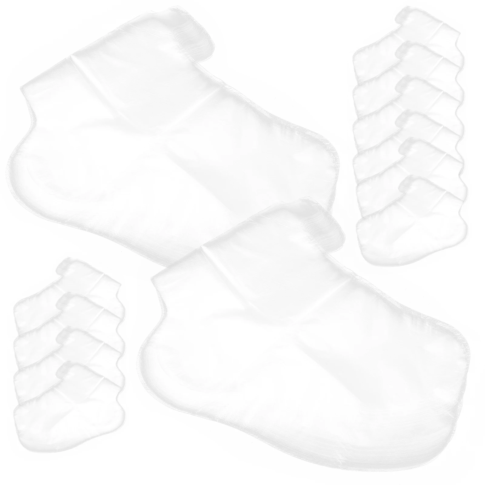 

300Pcs Disposable Foot Covers Premium Material Moisturizing Foot Care Use Home Spa Pedicure Protector Disposable Feet Protector
