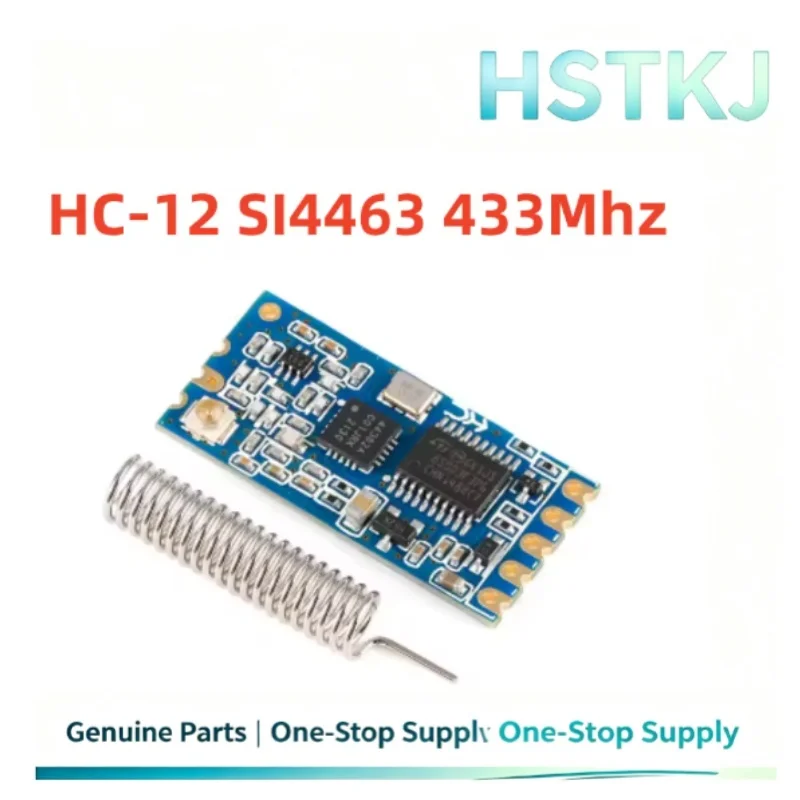 1-5 Pieces/Share 100% New HC-12 SI4463 433Mhz Wifi Wireless Serial Port Module HC12 1KM 1000m 433MHz Receiving and Transmission