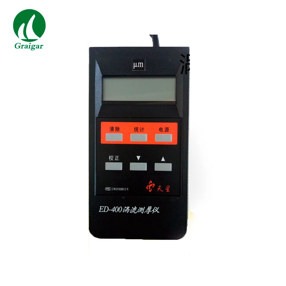 

ED400 Coating Thickness Gauge ED-400 Digital Thickness Meter Measurement Range 0-500um