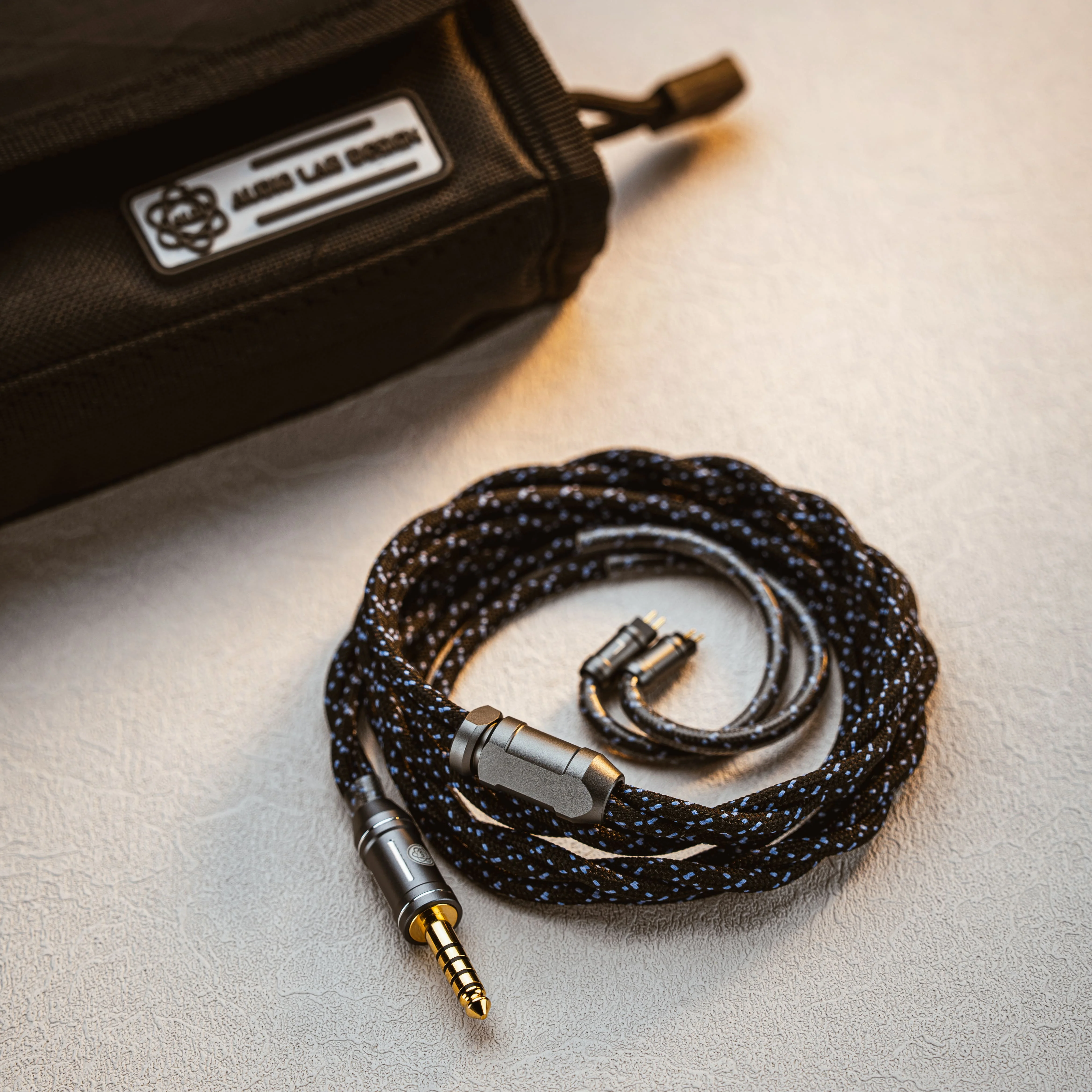 ALD Vectron ÁUDIO LAB DESIGN Angelears Clip IEM Cabo HiFi Fabricado por FlashAcoustics Para Kaguya Bravery MOONDROP DaVinci