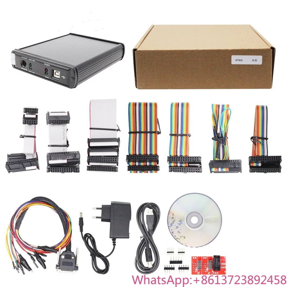 

Newest KTAG V8.000 Master Version Online KTAG 8.000 SW V2.47 Software Add More Protocols ob.d2 ECU Programmer Tool