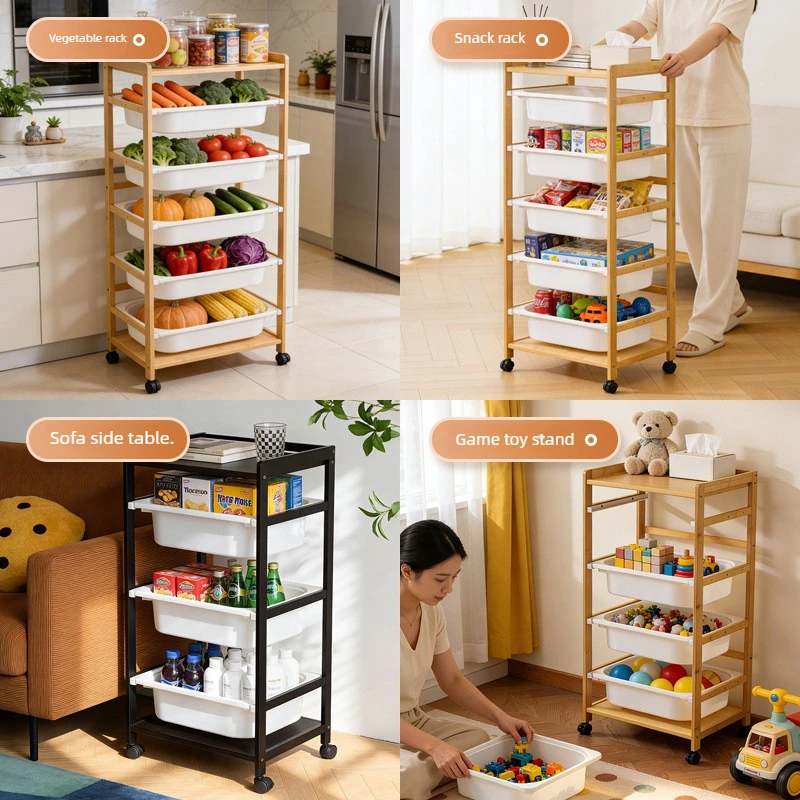Wielopoziomowy mobilny wózek d – Food Storage Xl recenzja i cena