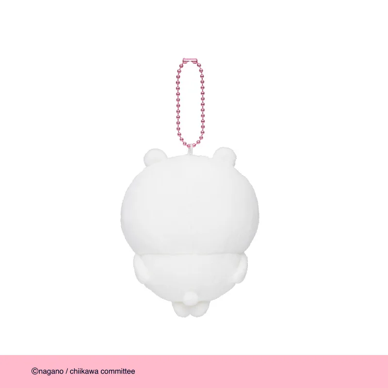 Smirking Chiikawa Plush Keychain -Chiikawa Anime Cute Devilish Kawaii Cartoon Plushie Keyring Toy Gift for Fans