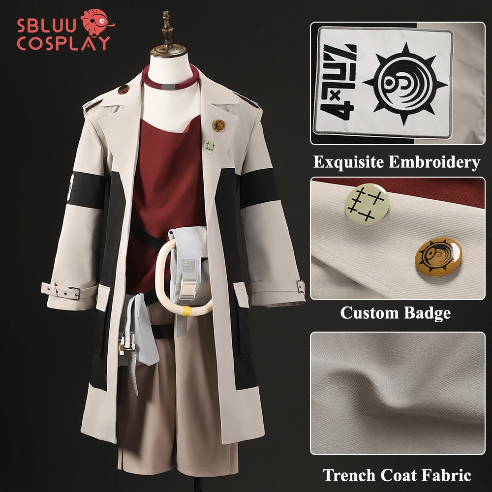 

SBluuCosplay Enjin Engine Cosplay Costume Embroidery SR Quality Halloween Outfit Christmas Gift