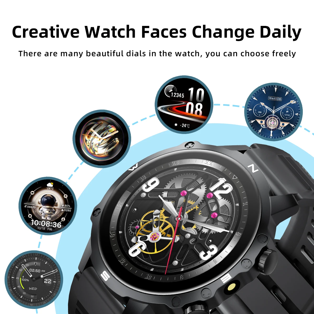 Jam Tangan Pintar Baru Layar H - Smartwatch X12 ulasan dan harga