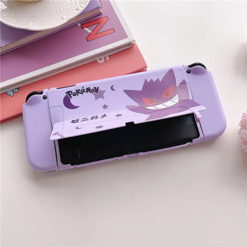 Pokemon Gengar Snorlax Blastoise TPU Soft Protective Case for Nintendo Switch Game Console Controller NS OLED Gaming Accessories