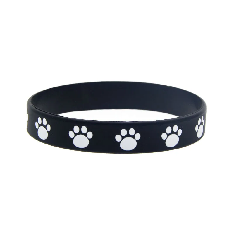 New Claw Print Silicone Bracelet Fashion Rubber Bracelet Male And Female Students Adult Bracelet Gift Wholesale