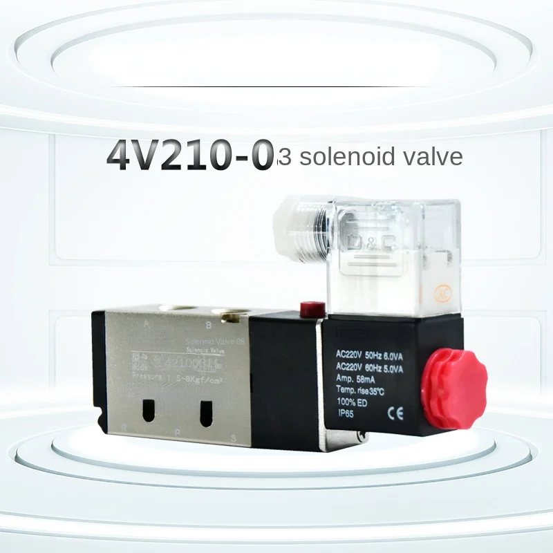 

On/off solenoid valve 4V210-08 Pneumatic 4V310-10 AirTAC 4V410-15 Reversing 06