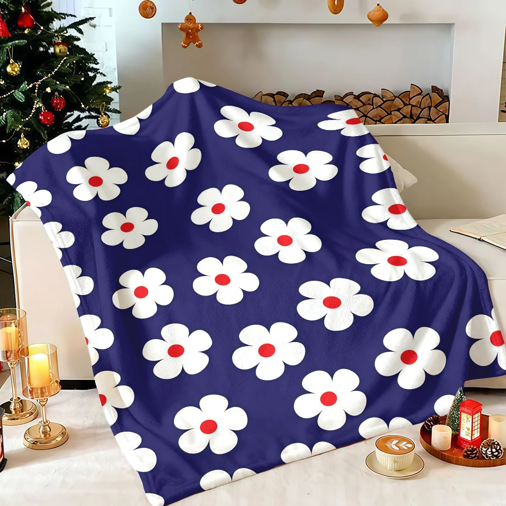 Cute Bear Plush Queen Size Premium Extra Soft Festive Lap Blanket Lightweight for Comfortable Year Round Use