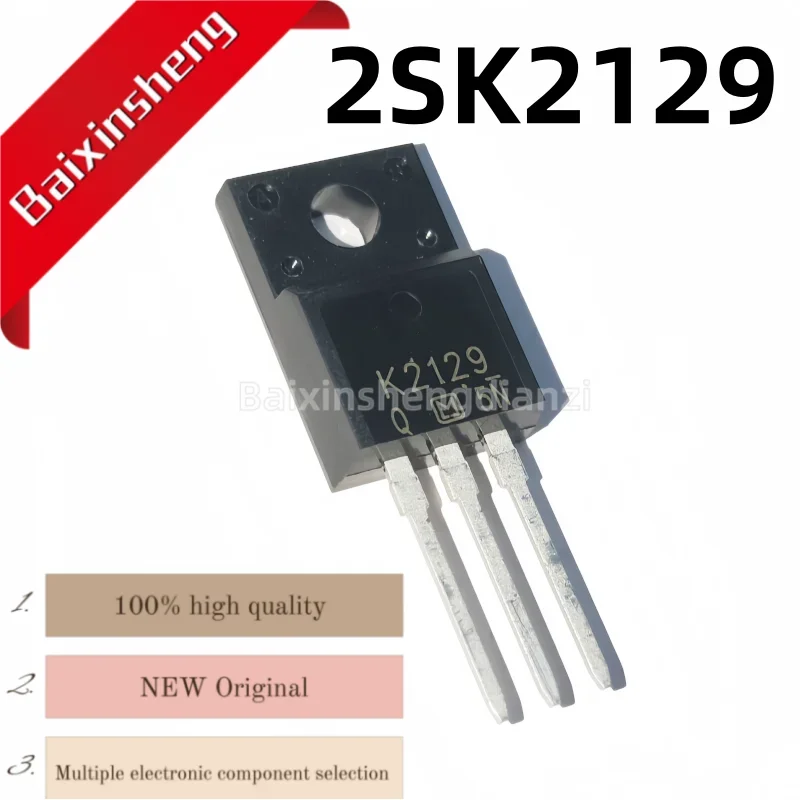 K2129, 2SK2129, 10 pieces, TO-220F plastic package, brand new MOSFET