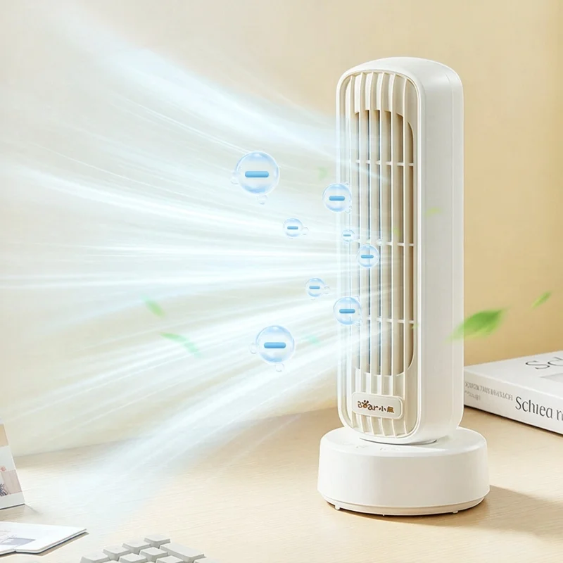 usb-bladeless-electric-fan-office-wind-power-tower-fan-dormitory-desktop-small-fan-leaf-free-negative-ion-cooling-and-cooling