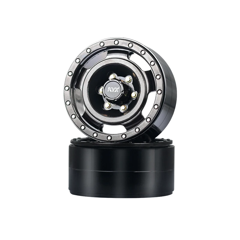 

2 шт. 1.9 металлические колеса, ступица без зажимов для 1/10 RC гусеничного автомобиля Traxxas TRX4 Defender AXIAL SCX10 RC4WD D90 Wraith Capra TF2