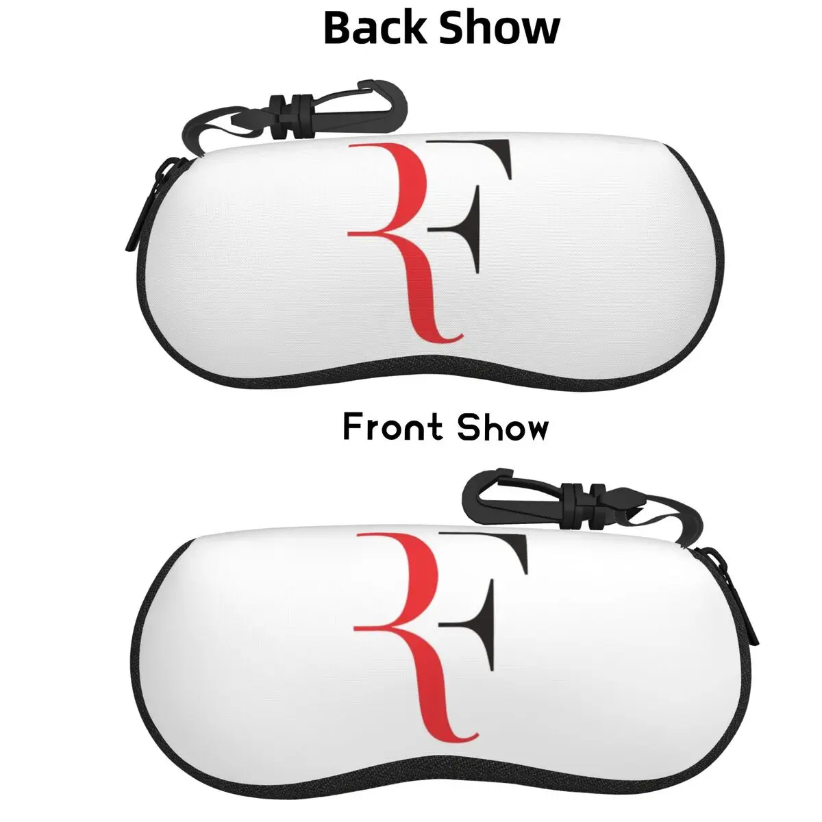 

Roger Federer Shell Glasses Case Protective Sunglasses Box Women Men Soft Eyeglass Bag Pouch