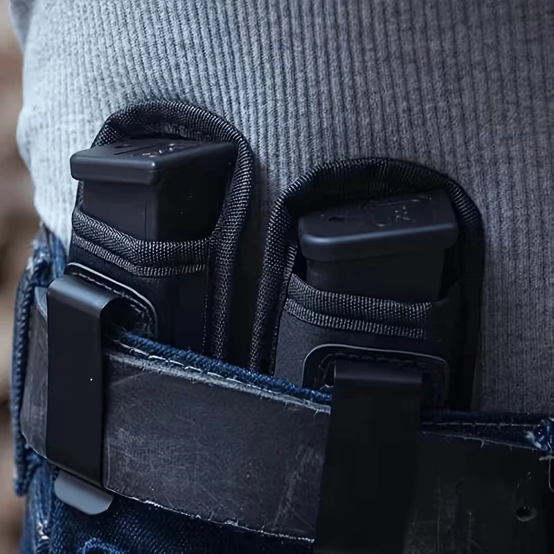 Outdoor Tactical IWB Concealed Quick-Draw Magazine Holster–Tactical Waist Pouch/Shooting Gear/Mag Pouch for Military Enthusiasts